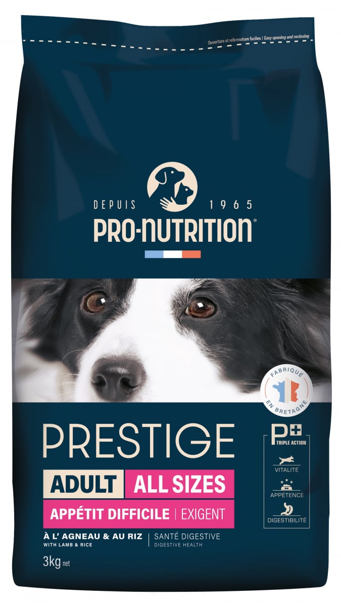 PRO-NUTRITION Flatazor PRESTIGE Adult lam & rijst voor gevoelige volwassen honden