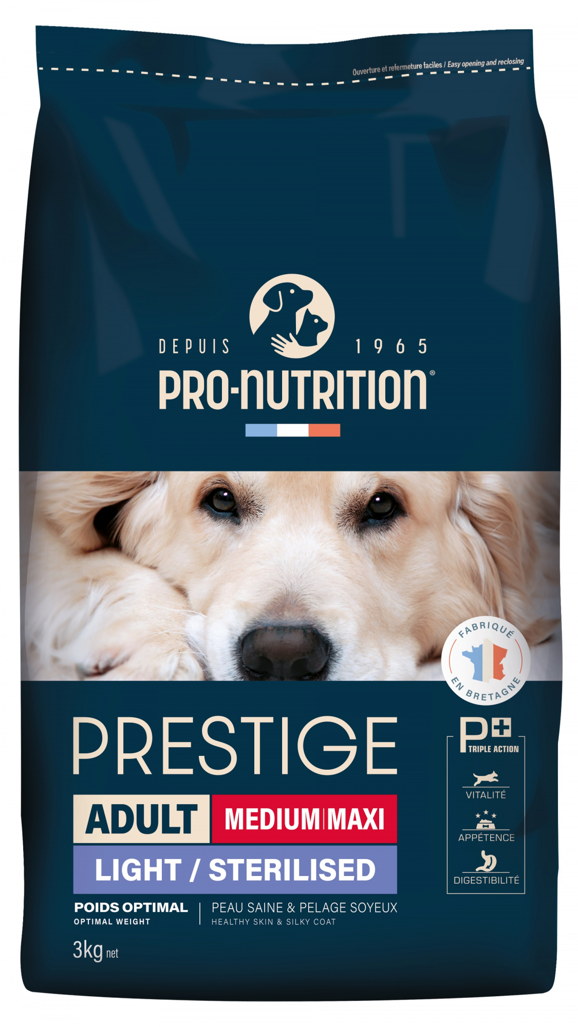 PRO-NUTRITION PRESTIGE Light & Sterilized para Cão Adulto Esterelizado ou com Excesso de Peso