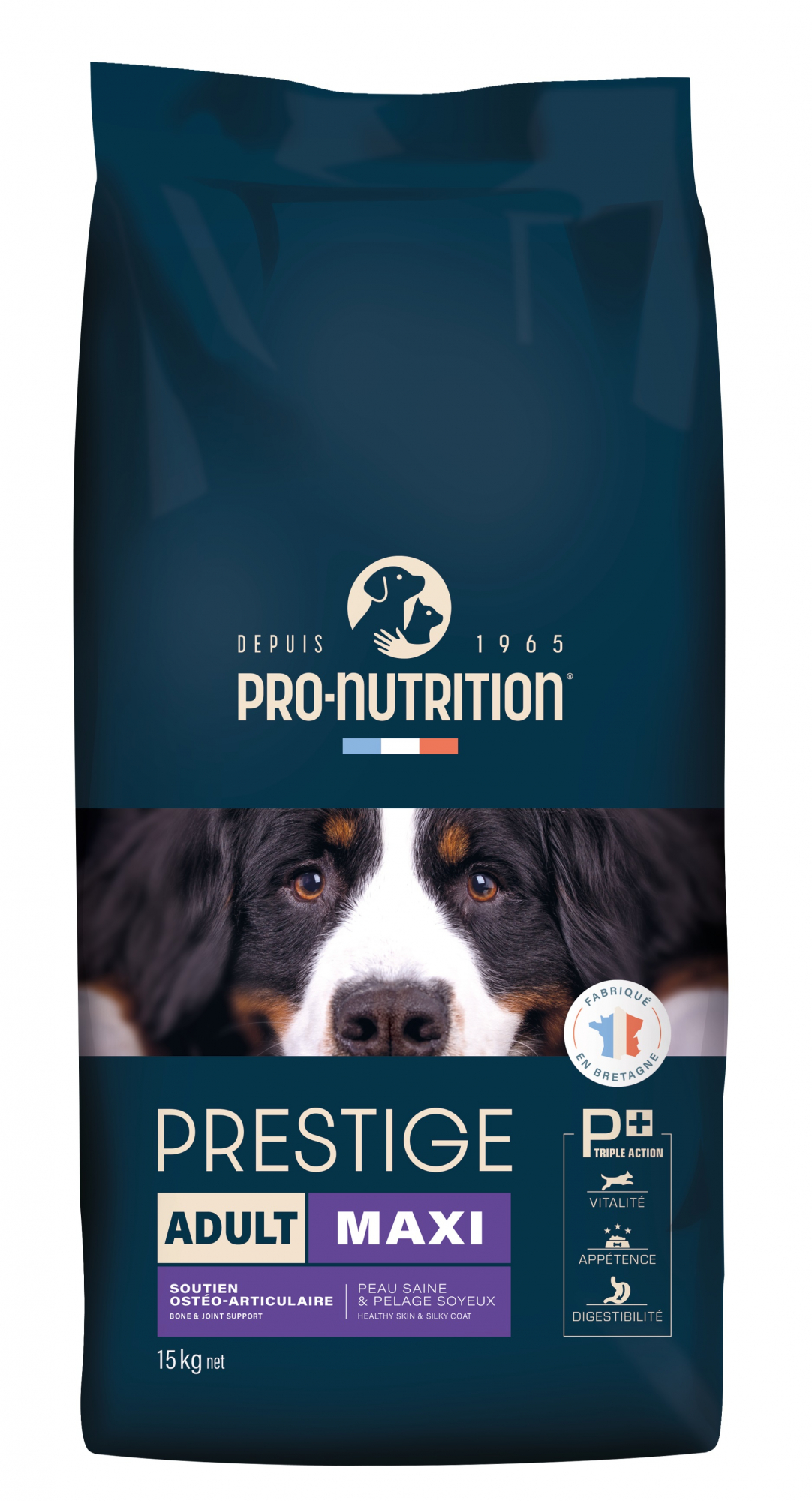 PRO-NUTRITION PRESTIGE Adult Maxi con Pollame per Cani Adulti di Taglia Grande