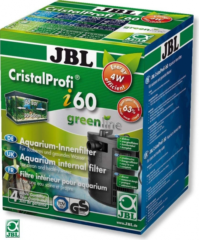 Filtres internes JBL CristalProfi Greenline i60 , i80, i100 et i200