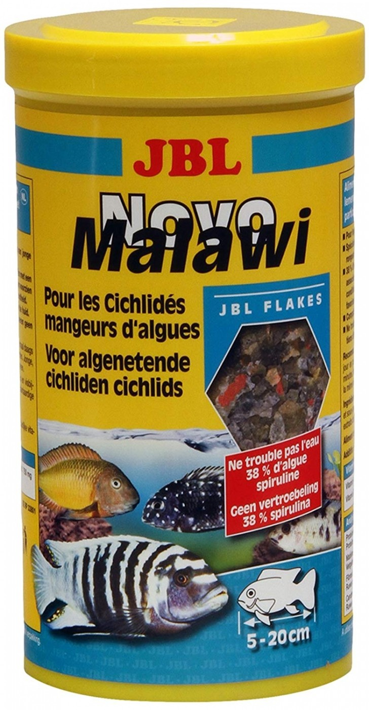 JBL Novo Malawi Nourriture pour cichlidés des lacs Malawi / Tanganyika