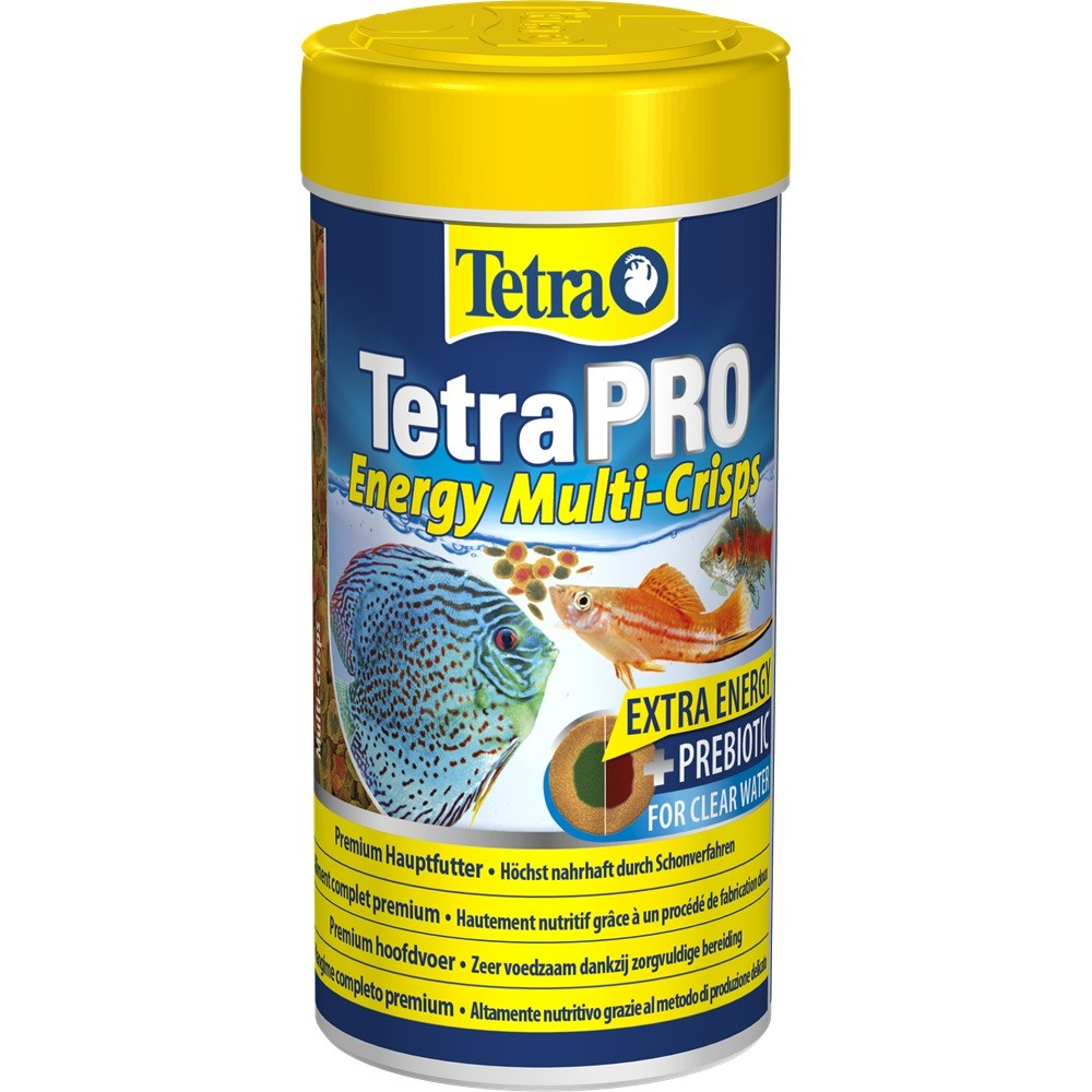 Flocos para peixes Tetra Pro Energy Alimento superior para peixes de ornamento