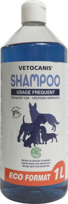 Shampoing usage fréquent Vetocanis ECO chien
