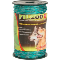 Accessoire clôture pour chiens fil 200m