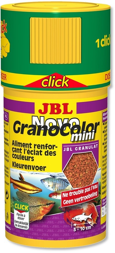 JBL NovoGranoColor Mini Granulés pour petits poissons