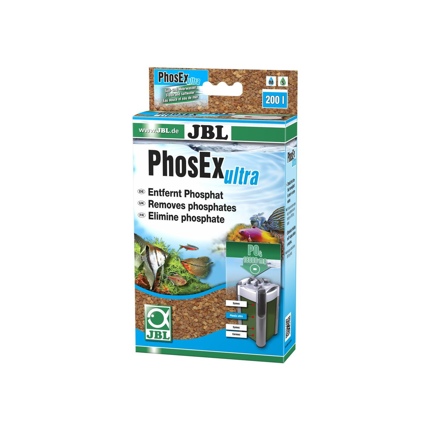 JBL PhosEx ultra Masa filtrante para eliminar el fosfato