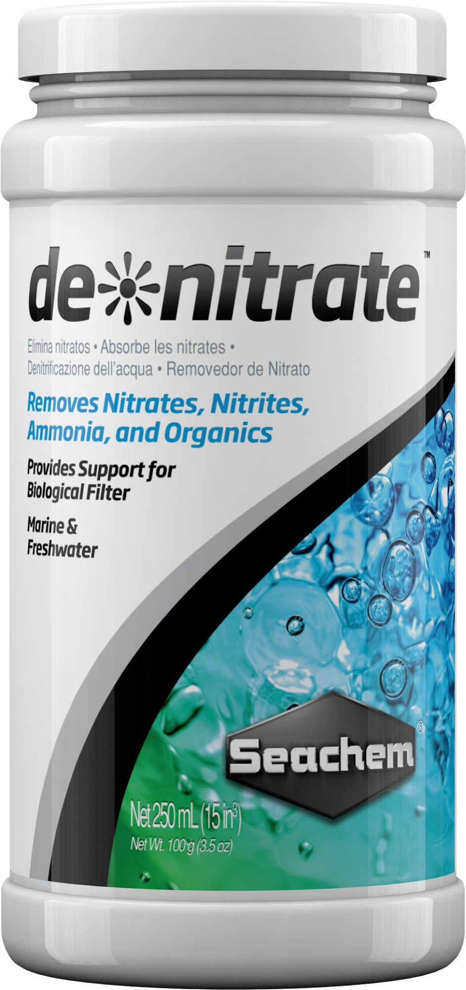 Seachem DeNitrate Eliminación de los nitratos, nitritos, amoniaco