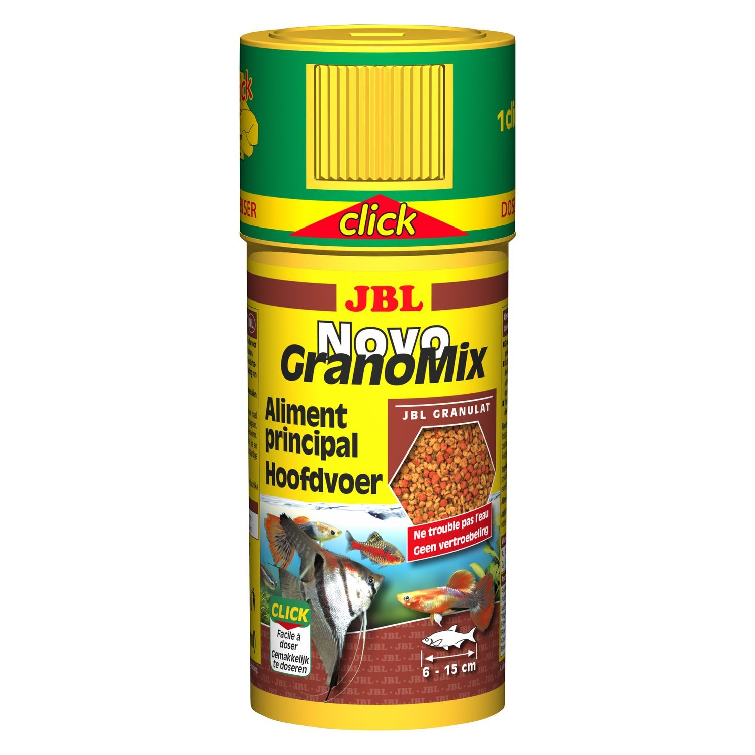 JBL Novo GranoMix granulaat voor kleine vissen