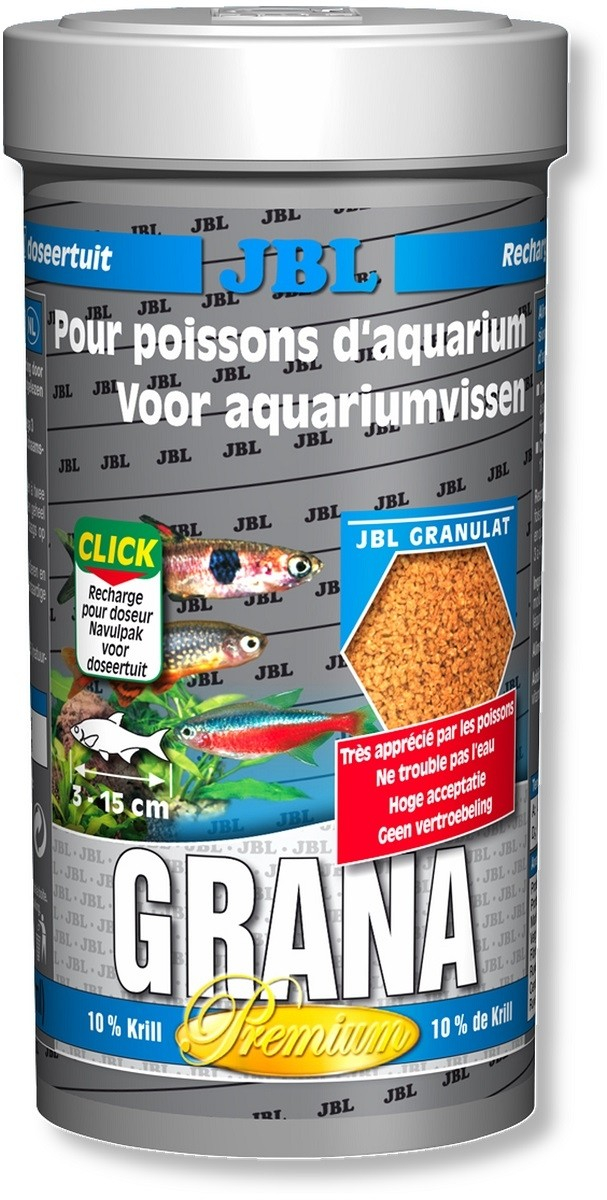 JBL Grana Grânulos premium para peixes pequenos