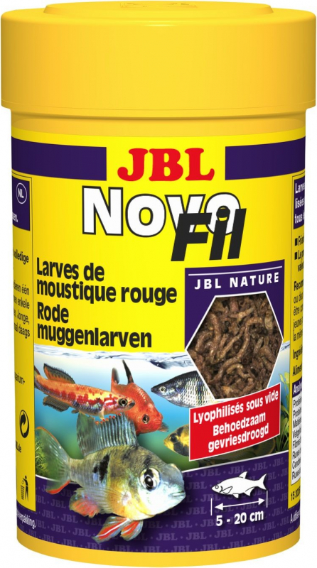 JBL NovoFil Larves rouges de moustiques lyophilisées