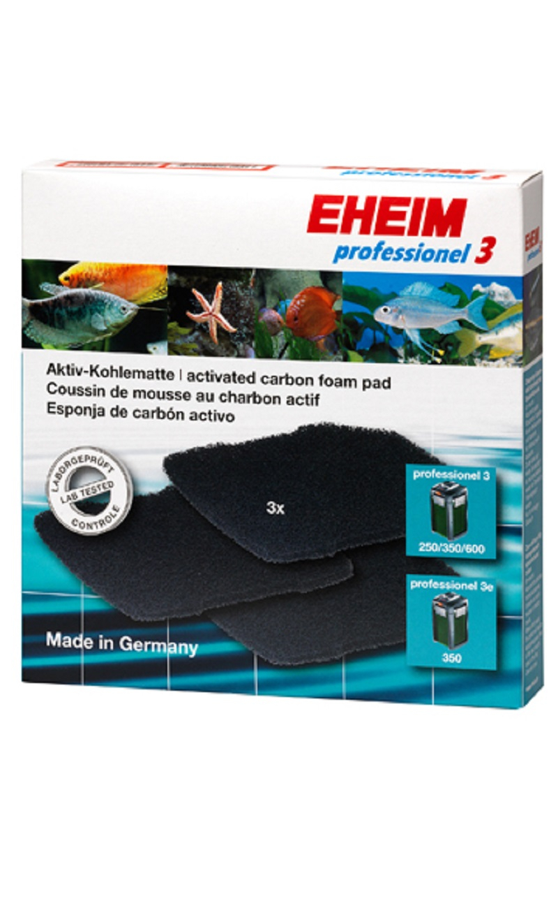 Aktivkohle-Filtermatte für Aquarium-Filter EHEIM 2071, 2073, 2074, 2075