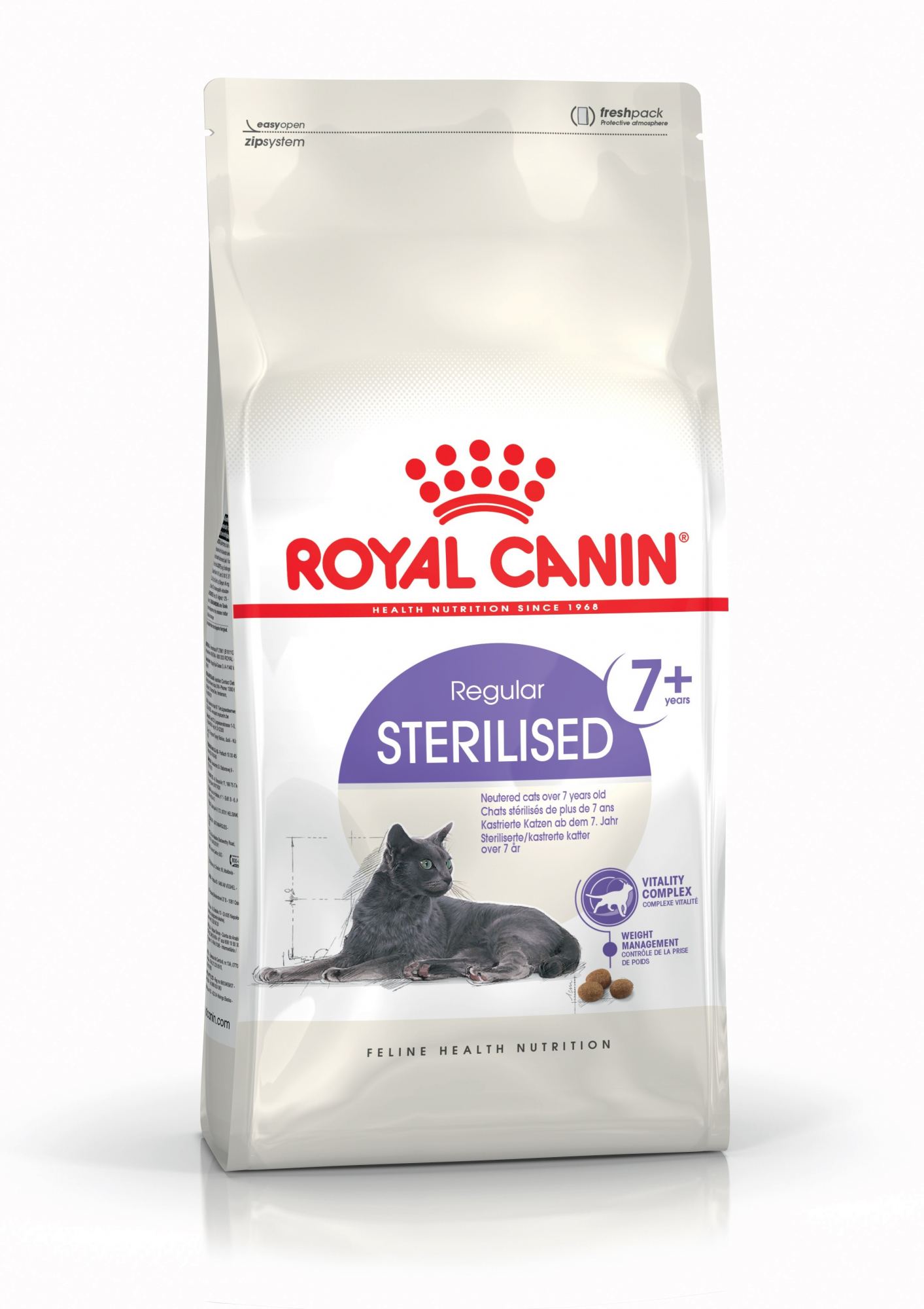 Ração seca para gato Royal Canin Sterilised 7+