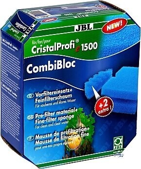 CombiBloc kit de esponjas de filtragem para filtros CristalProfi e1500