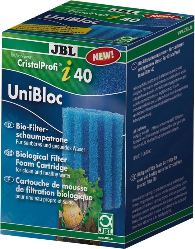 Mousse de filtration UniBloc pour filtre CristalProfi i40