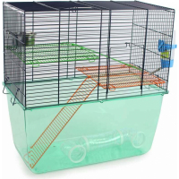 Cage pour hamster et gerbille - 52 cm - Habitat