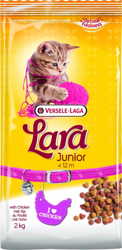 Trockenfutter Lara Junior - Hühnchengeschmack