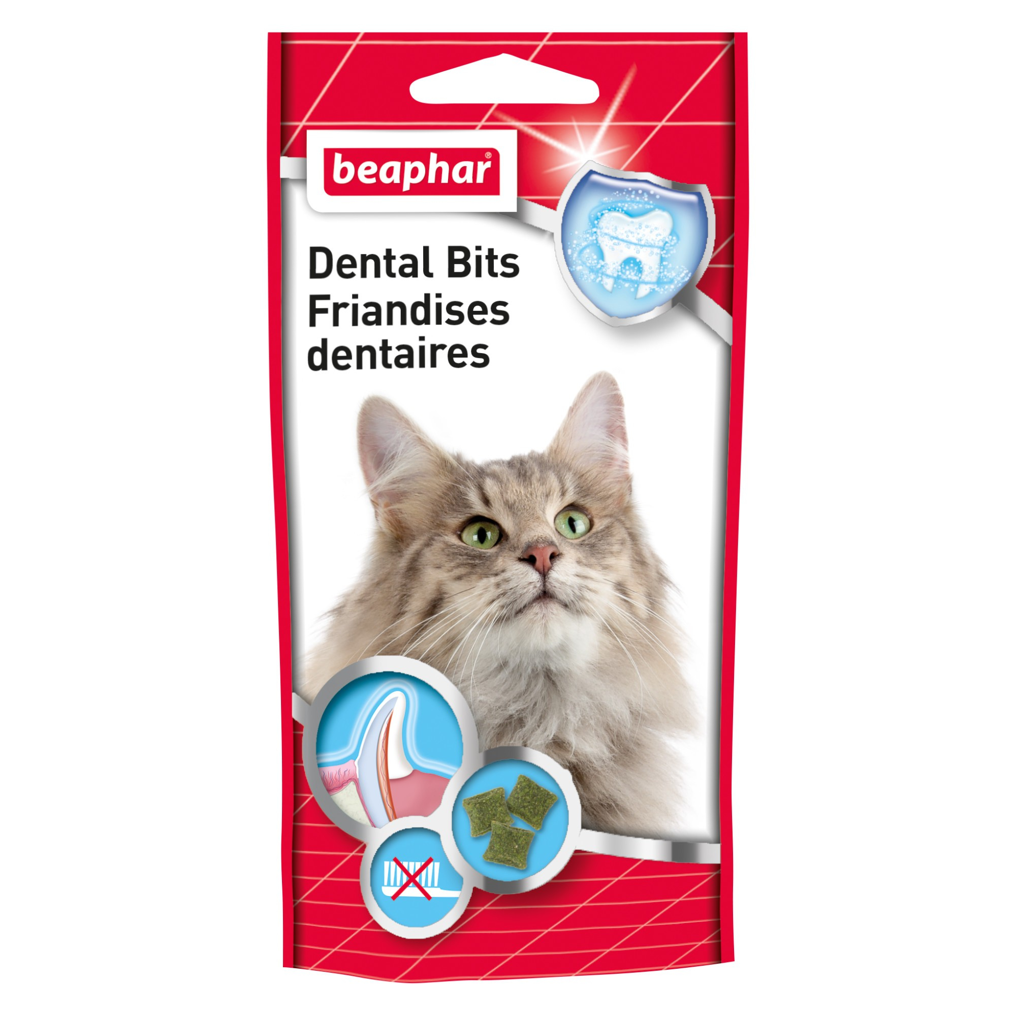 Snacks dentales para gatos