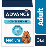 Advance Medium Adult Light, Pienso para Perros Adultos de Razas Medianas  Bajo en Grasa con Pollo, 12kg