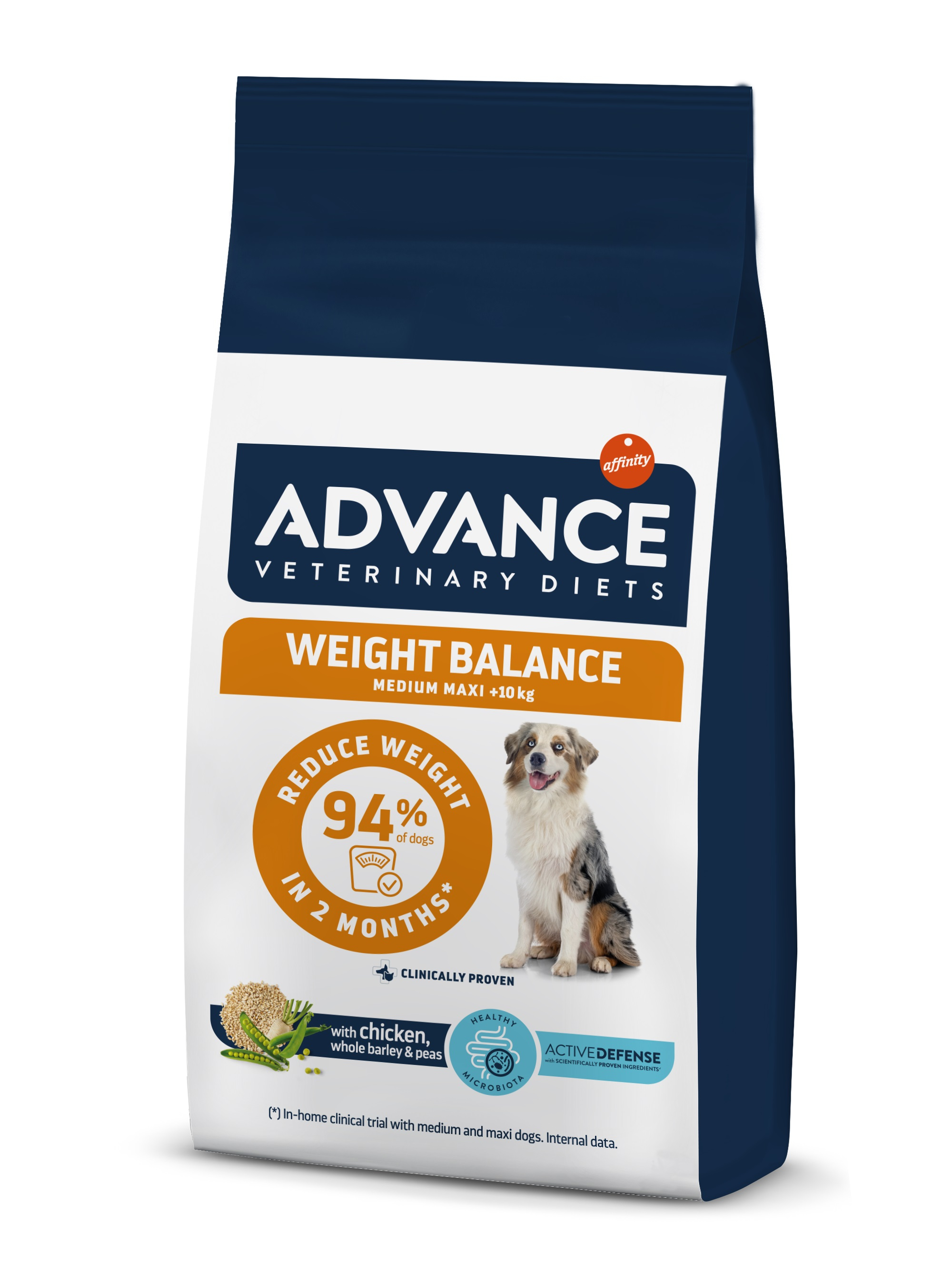 ADVANCE VETERINARY DIETS Weight Balance täiskasvanud koertele