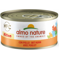 Comida húmeda Almo Nature Classic para gatitos - Sabor a pollo