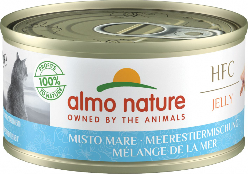Almo Nature HFC Natural of Jelly - 70g - 13 smaken met vis