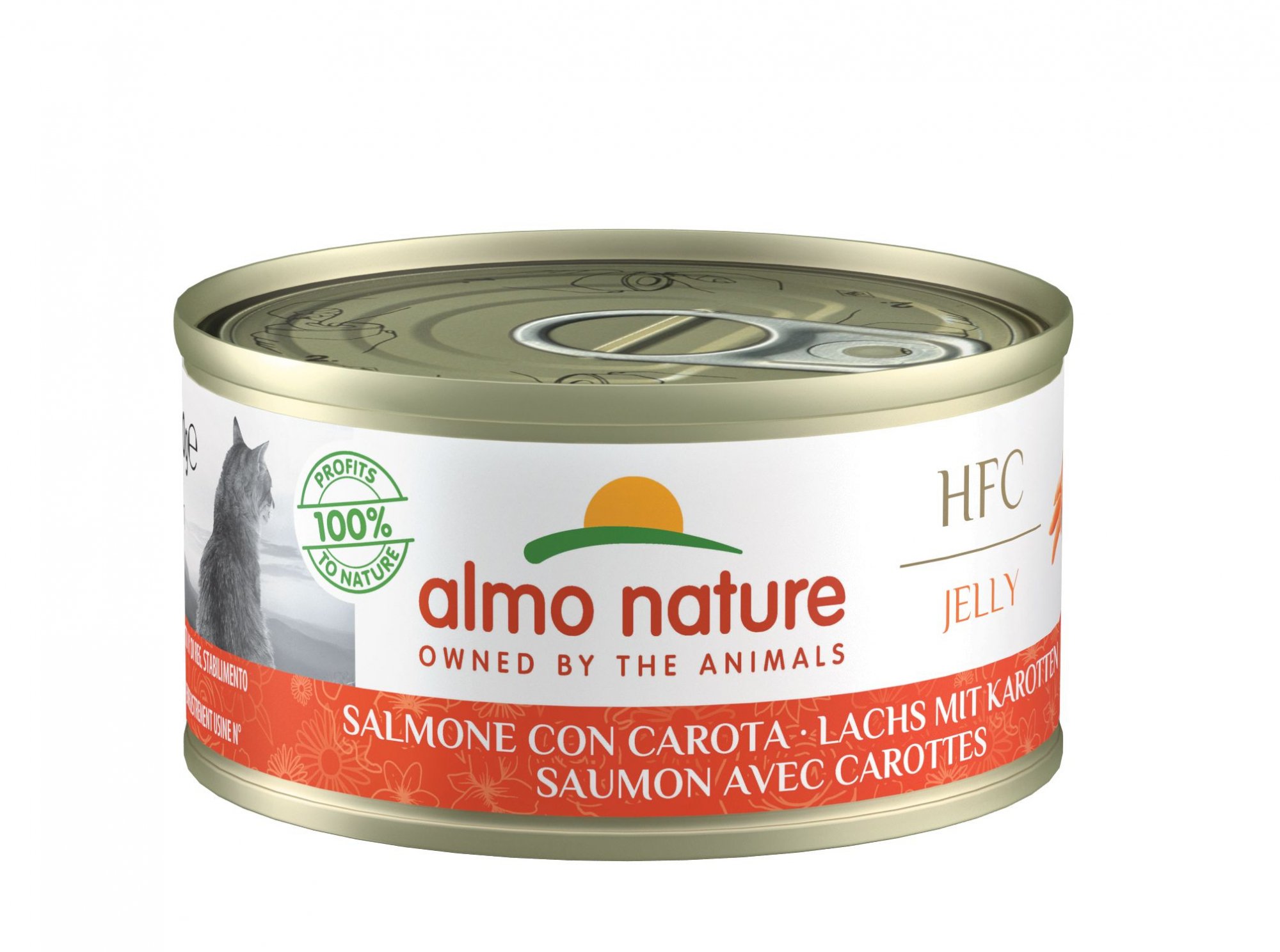 ALMO NATURE HFC Natural o gelatina Latas para gatos - 16 recetas