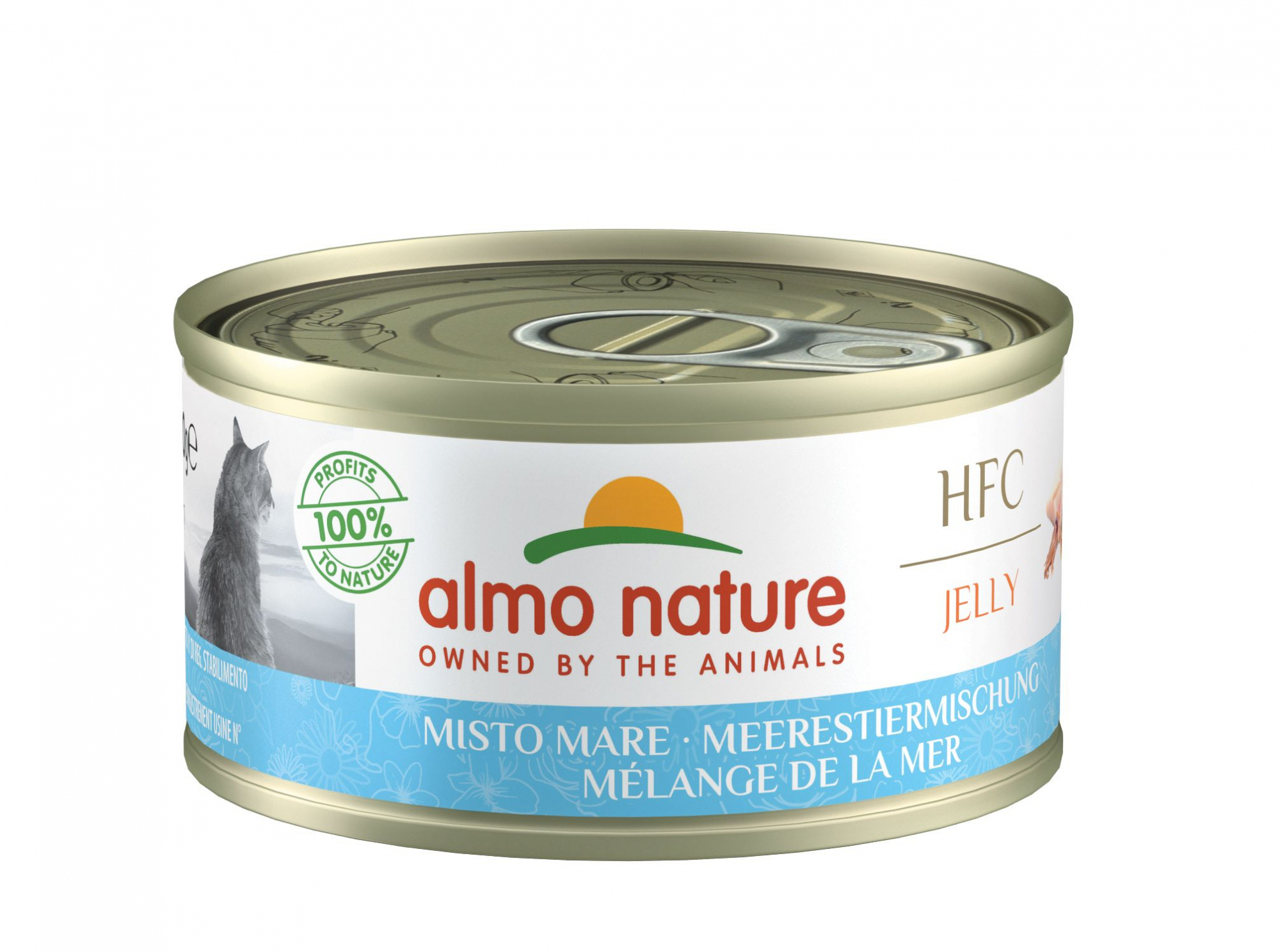 ALMO NATURE HFC Natural oder Jelly 70g Nassfutter für erwachsene Katzen - 13 Fisch-Geschmäcke zur Auswahl