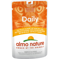 Nassfutter Almo Nature Daily Menu 70g für erwachsene Katzen - verschiedene Geschmacksrichtungen