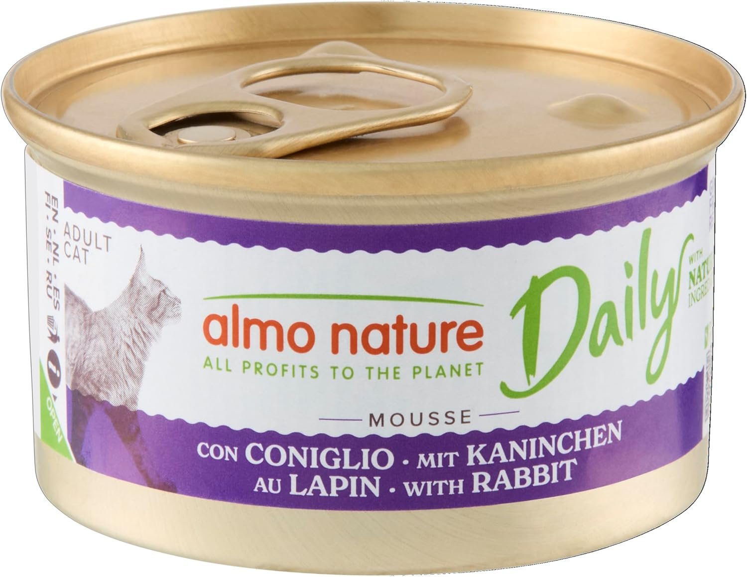 ALMO NATURE Daily Menü Stückchen oder Mousse Nassfutter für Katzen