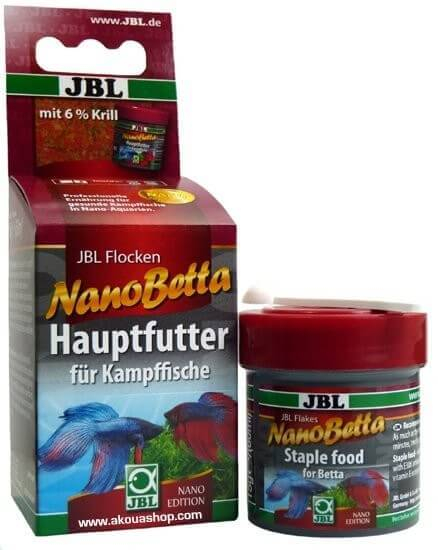 Nano-Betta Hauptfutter-Flocken für Kampffische in Nano-Aquarien