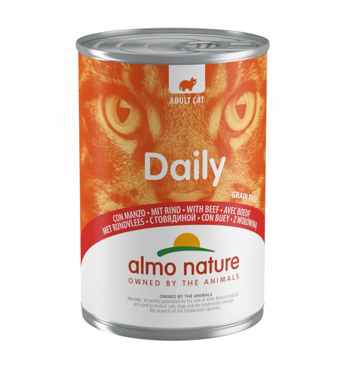 Almo Nature PFC Daily Menu natvoer voor volwassen katten 400g - 6 smaken
