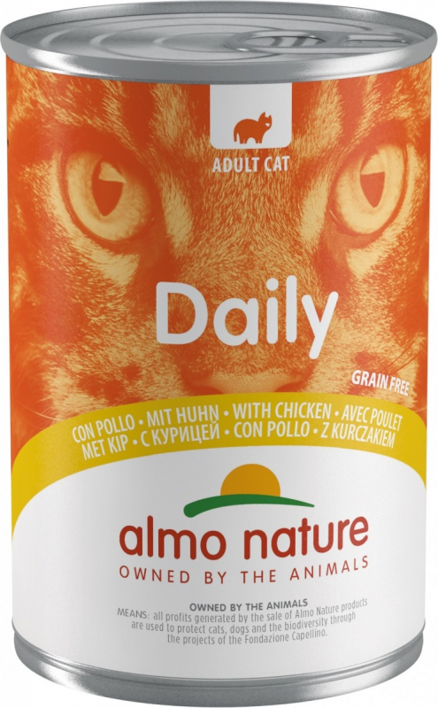 ALMO NATURE Daily Grain Free Comida húmeda para gatos - 6 variedades