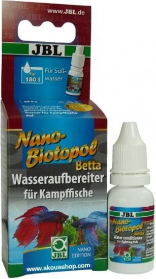 JBL NanoBiotopol Betta 15 ml conditionneur d’eau pour combattants