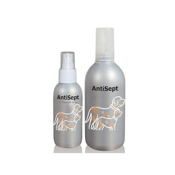 Antisept - Antiséptico para las heridas de perro o gatos 