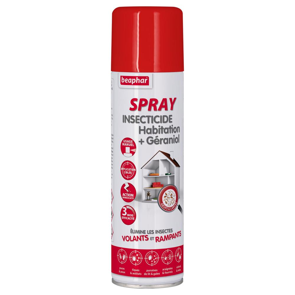 Spray insecticida doméstico para cães e gatos- tratamento local da habitação da Beaphar