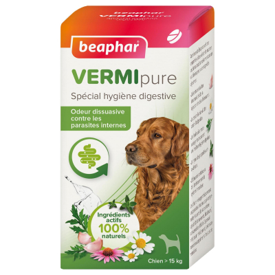 Tabletten VERMIpur für Hunde von mittelgroßer und großer Größen