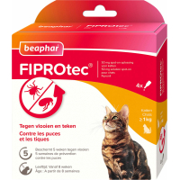 Fiprotec Solution spot-on para gatos a base de Fipronil