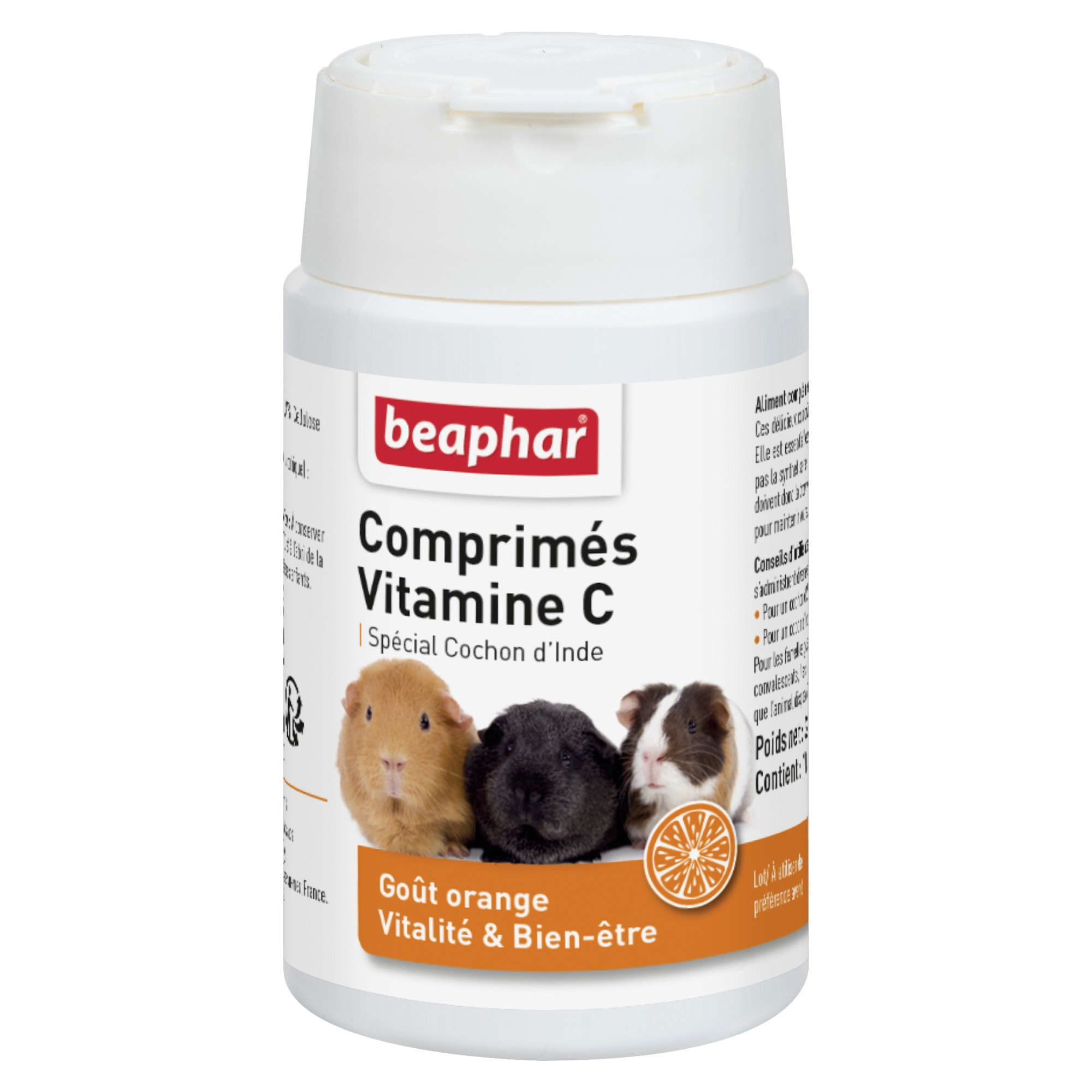 Beaphar Vitamin C Tabletten für Meerschweinchen