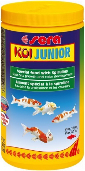 Sera alimentation pou Koi Junior à la Spiruline