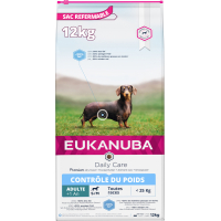 Eukanuba Daily Care Weight Control Small/Medium Adult pour chien
