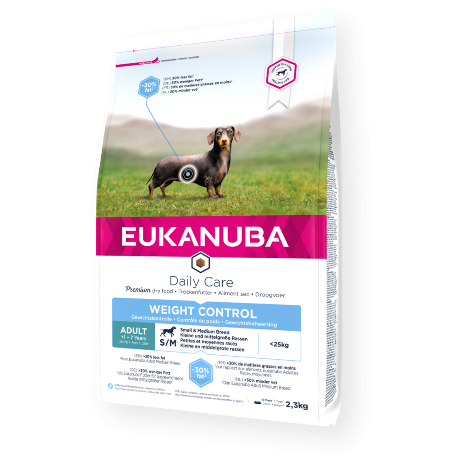 Eukanuba Daily Care Weight Control Small/Medium Adult para cão