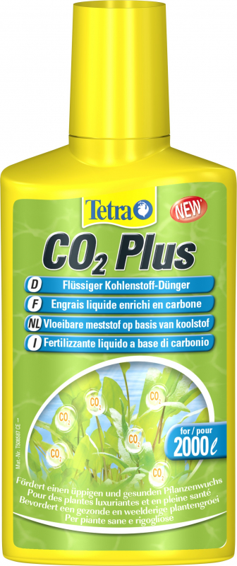 Tetra CO2 Plus 250 ml - Fertilizzante liquido a base di carbonio