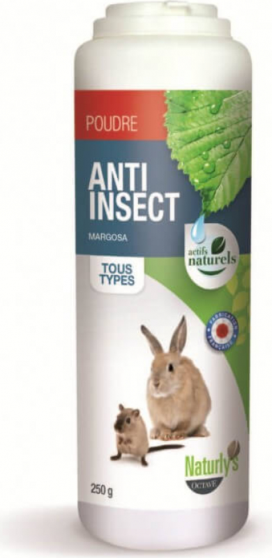 Pó repelente de insectos - Insecticida Antiparasitário