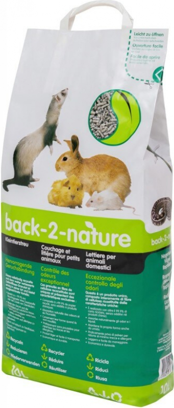 Lettiera Back-2-Nature per roditori, rettili e uccelli