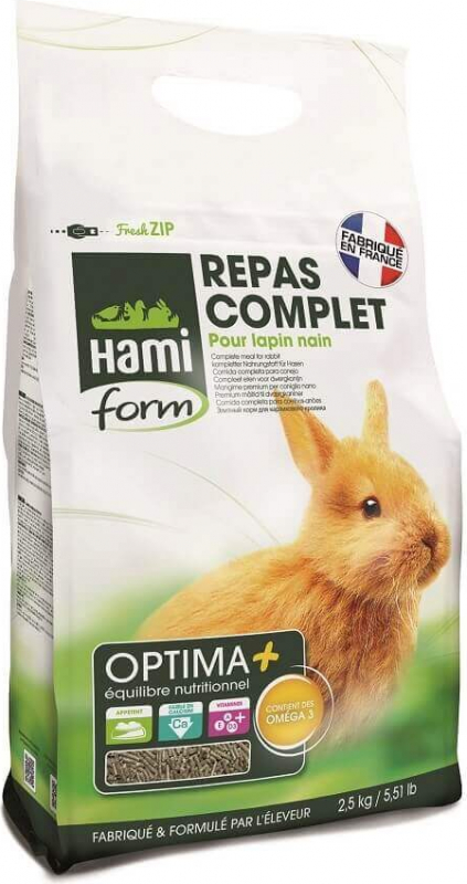 Premium Optima + konijnen 2,5kg