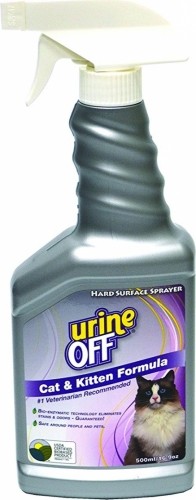 Urine Off Destructeur D Odeurs Et Detachant En Spray Pour Chat Et Chaton