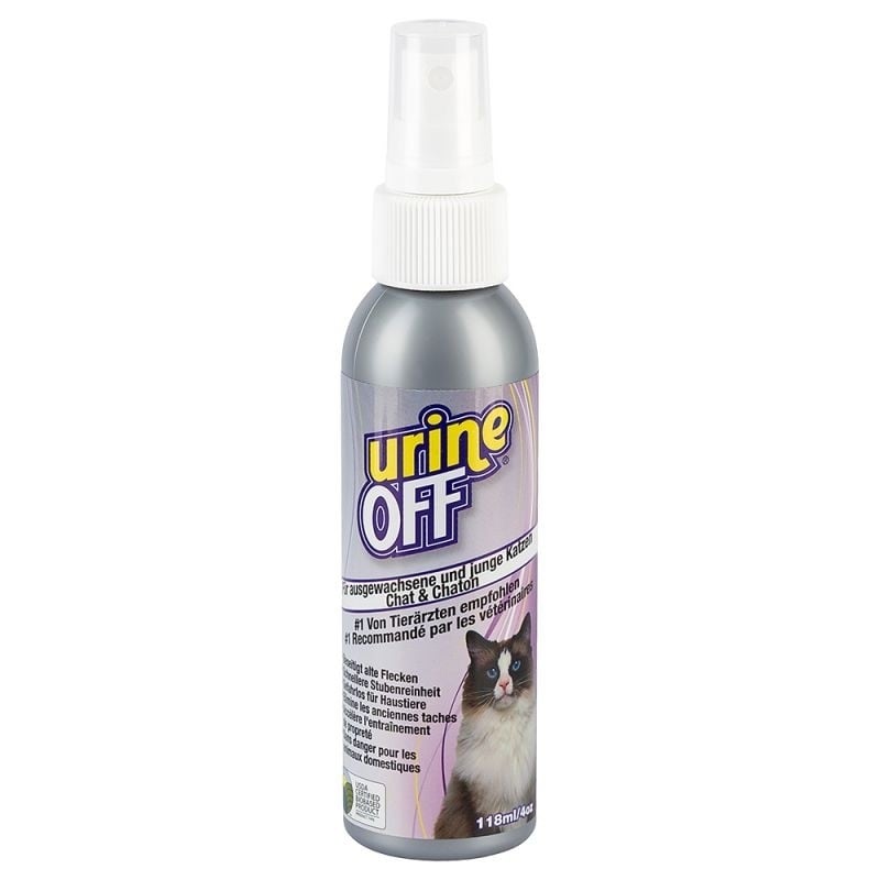 Urine Off Destructeur D Odeurs Et Detachant En Spray Pour Chat Et Chaton