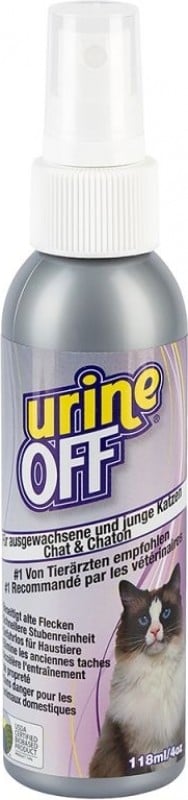 Urine Off Destructeur D Odeurs Et Detachant En Spray Pour Chat Et Chaton