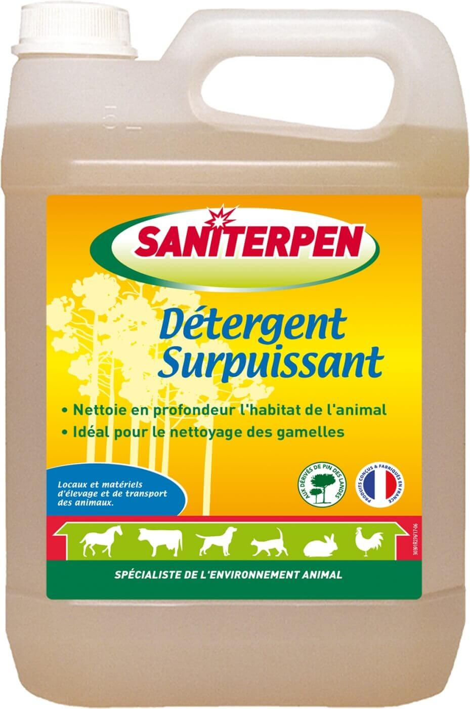 Detergente potente Saniterpen - 1 y 5 litros