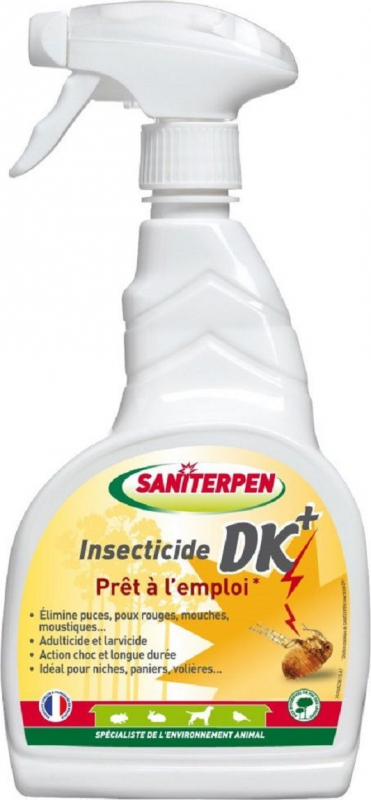 Insetticida DK Shock pronto all'uso Saniterpen - Spray 750 ml